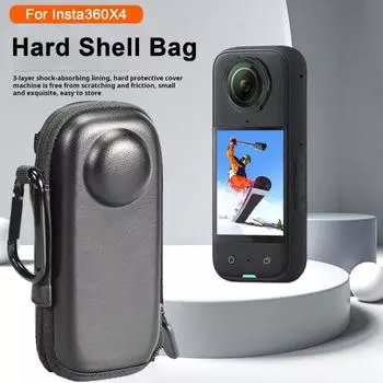 Сумка для хранения экшн-камеры Портативный чехол для переноски Устойчивая к царапинам ударопрочная сумка небольшого размера с твердым корпусом