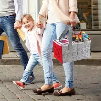 Сумка для хранения аудиоплеера Toniebox, образовательный музыкальный чехол для игрушек Tonies, портативная сумка с резинками, мягкий складной ремешок розовый