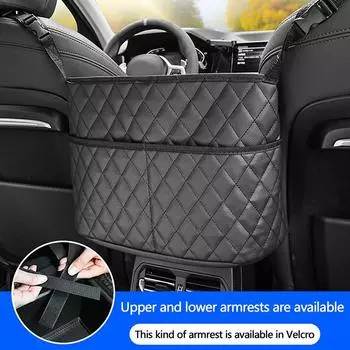 Сумка для хранения автомобильного сиденья, большая вместимость, держатель для сумок для мужчин и женщин, искусственная кожа, органайзер для автомобильного сиденья со средним карманом