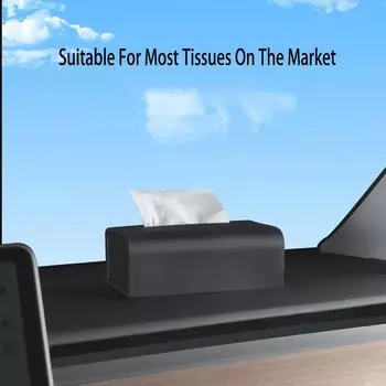 Сумка для хранения автомобильных салфеток для Tesla Model 3 YXS, скрытая за экраном, держатель для салфеток, скрытый силиконовый держатель для салфеток