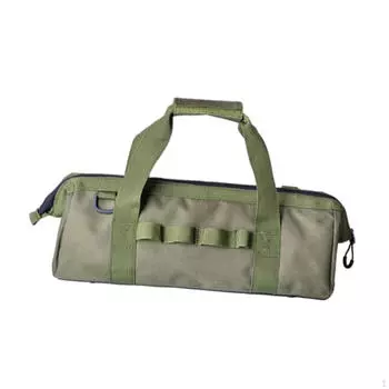 Сумка для хранения аксессуаров, износостойкая, удобная для переноски, для использования на открытом воздухе хаки