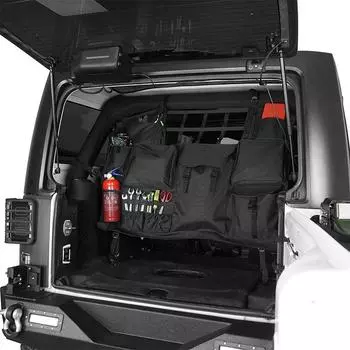 Сумка для хранения багажа с несколькими карманами для Jeep, автомобильные органайзеры для инструментов, совместимые с Jeep Wrangler JK JL 07-22 (Только 4-дверный)