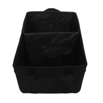 Сумка для хранения багажника автомобиля, складной многофункциональный контейнер, сумки для хранения еды для барбекю, органайзер One Size чёрный