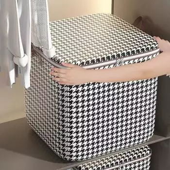 Сумка для хранения, большая вместительная пыленепроницаемая, влагостойкая молния, водонепроницаемая, износостойкая, одеяло, одеяло, сумка для хранения, хозяйственные принадлежности B