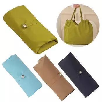 Сумка для хранения большой вместимости с плечевым ремнем, прочная, выдерживающая нагрузку, устойчивая к разрывам, складная конструкция, портативная сумка для покупок темно-синий