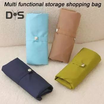 Сумка для хранения большой вместимости с плечевым ремнем, прочная, выдерживающая нагрузку, устойчивая к разрывам, складная конструкция, портативная сумка для покупок зелёный