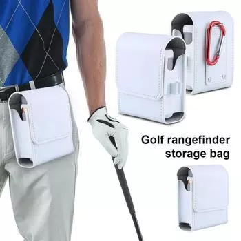 Сумка для хранения дальномера для гольфа, прочный чехол для дальномера для гольфа с магнитом, легкая сумка для переноски, аксессуар для гольфа для игроков в гольф