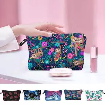 Сумка для хранения Дельфин Многофункциональная портативная изысканная модная косметичка B