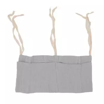 Сумка для хранения детской кроватки, 2 кармана, регулируемый ремень, сумка для хранения игрушек у детской кроватки, серая серый