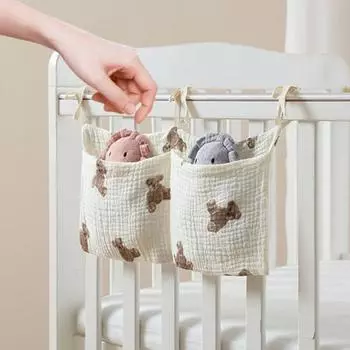 Сумка для хранения детской кроватки, сумка для организации спальных мест, сумка для подгузников, органайзер, сумка для подвешивания на тумбочке, сумка для хранения бутылочек с молоком, сумка для хранения нагрудников, крепление для детской кроватки F