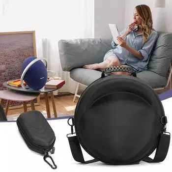 Сумка для хранения динамиков для Harman Kardon Onyx Studio 8, водонепроницаемый противоударный регулируемый ремешок, устойчивый к царапинам, мягкий чехол для хранения с мягкой подкладкой