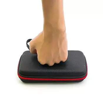 Сумка для хранения для игровой консоли RG350 в стиле ретро, защитная сумка на молнии для переноски