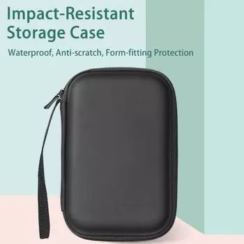 Сумка для хранения фотопринтера с застежкой-молнией, твердый корпус, ударопрочный, противоударный, карманный защитный чехол для принтера для Xiaomi ZINK