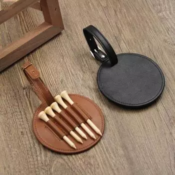 Сумка для хранения футболок для гольфа, износостойкая, водонепроницаемая, легко повесить, сумка-органайзер для оборудования для гольфа, аксессуары для гольфа светло-коричневого