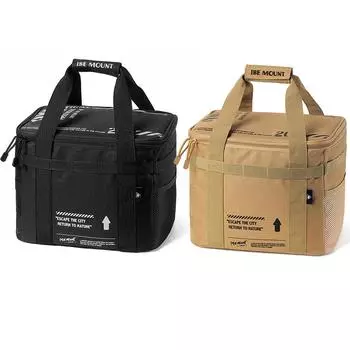 Сумка для хранения газового баллона для кемпинга, переносная, напольная, держатель для посуды, водонепроницаемая, большой емкости, для хранения посуды чёрный