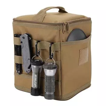 Сумка для хранения газового баллона для кемпинга на открытом воздухе, чехол для хранения кухонной плиты, органайзер для пикниковых принадлежностей, большая вместительная сумка для инструментов с гвоздями для заземления фиолетовый