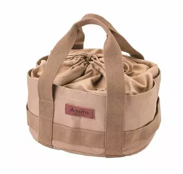 Сумка для хранения холщовая бесплатная сумка бежевая [SOTO] бежевый