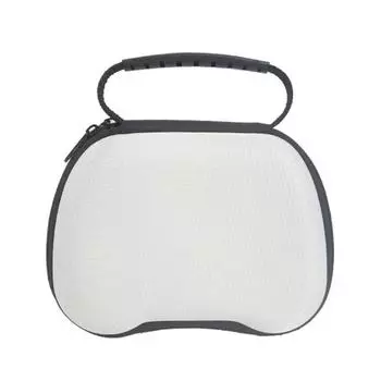 Сумка для хранения игрового контроллера Ps4 Ps5 Switch Pro Жесткий дорожный чехол для переноски из ЭВА белый