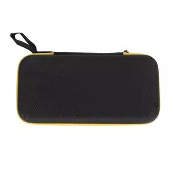 Сумка для хранения игровой консоли, чехол для переноски, большая вместимость, застежка-молния, твердый корпус, защитная дорожная сумка для хранения Retroid Pocket 3/3 Plus чёрный