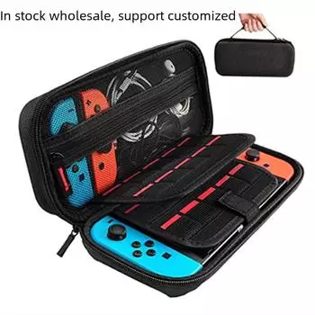 Сумка для хранения игровой консоли Nintendo Switch с защитой углов - сумка EVA zipper bag синий