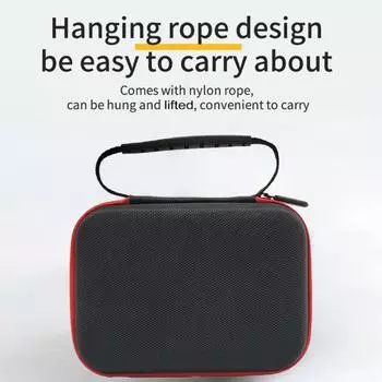 Сумка для хранения игровой консоли с сетчатым карманом, ударопрочная, с застежкой-молнией для переноски