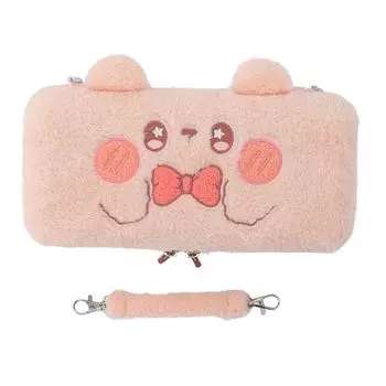 Сумка для хранения игровой консоли Switch OLED, большой емкости, жесткий чехол, симпатичная портативная коробка для переноски с