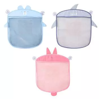 Сумка для хранения игрушек для купания в воде, дышащий органайзер для игрушек с функцией Traceless темно серый