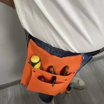 Сумка для хранения инструментов, держатель для рулетки, прочный, легкий, для улицы, многофункциональный