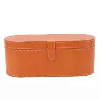 Сумка для хранения инструментов для укладки волос, устойчивая к брызгам и царапинам, из искусственной кожи, портативный фен