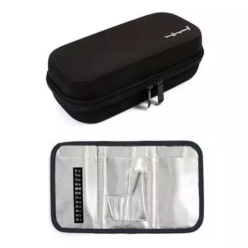 Сумка для хранения инсулина EVA, защитная сумка для медицинского инсулина, карманный кулер для путешествий, сумка для заморозки лекарств для людей, страдающих диабетом чёрный