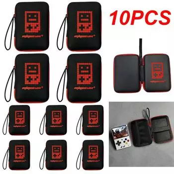 Сумка для хранения из ЭВА с чехлом на шнурке для Miyoo Mini Plus/ANBERNIC RG35XX