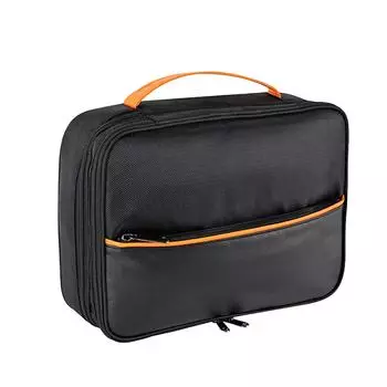 Сумка для хранения кабеля, чехол для электронных аксессуаров, портативный водонепроницаемый 3-слойный органайзер для путешествий Ba