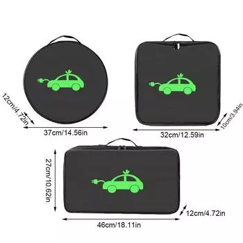 Сумка для хранения кабеля для зарядки электромобиля Сумка для соединительного кабеля Водонепроницаемый чехол для зарядного устройства электромобиля Сумка для соединительного кабеля Хранение кабеля для зарядных устройств электромобилей