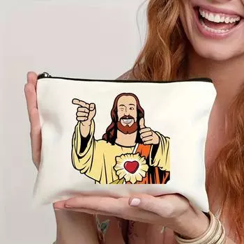 Сумка для хранения кабеля передачи данных, вместительная портативная холщовая сумка, сумка для мобильного телефона бежевый