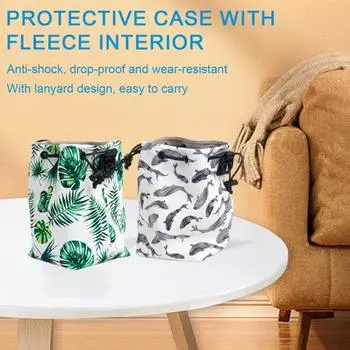 Сумка для хранения камеры Защитная конструкция на шнурке Водонепроницаемая противоударная износостойкая защитная сумка для хранения зелёный