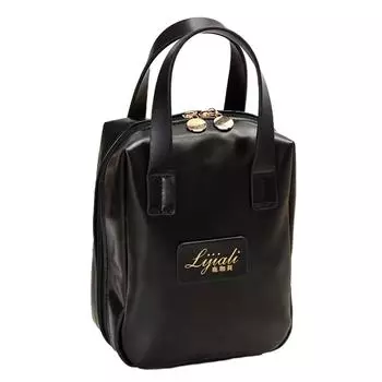 Сумка для хранения косметики. Прочность и стиль. Изысканная сумка-органайзер для косметики. Портативная косметичка. розовый