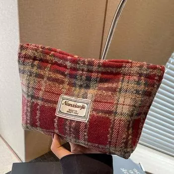 Сумка для хранения косметики женская сумка женская иностранная универсальная сумка для ужина через плечо женская красный