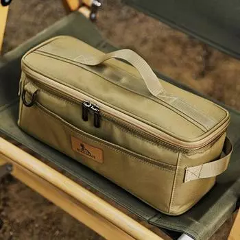 Сумка для хранения кухонной утвари, портативная сумка для посуды для пикника, барбекю, большая вместимость, водонепроницаемая, влагостойкая для уличных аксессуаров CHINA