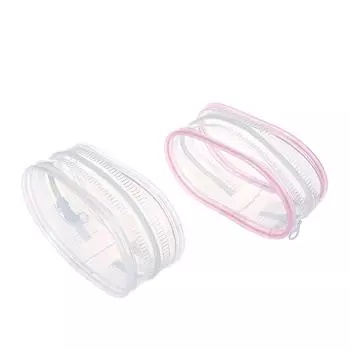 Сумка для хранения кукол, утолщенная прозрачная сумка-органайзер, портативный пыленепроницаемый чехол, ПВХ-коробка-загадка, симпатичная сумка-органайзер для кукол 6