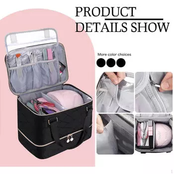 Сумка для хранения лака для ногтей, сушилка, наборы органайзеров для походов и кемпингов