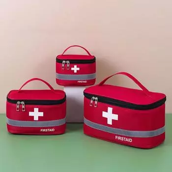 Сумка для хранения лекарств большой емкости, аптечка, сумка для выживания, сумка для экстренной помощи S синий