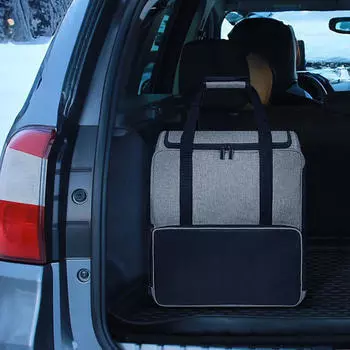 Сумка для хранения лыжных ботинок с ручкой для переноски большой емкости для сноубордических ботинок для одежды