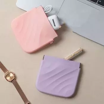 Сумка для хранения Мини косметичка Косметичка Кошелек для монет Сумка для хранения помады Хранение мелочи F