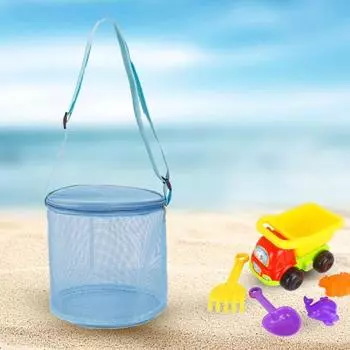 Сумка для хранения, многофункциональная, износостойкая, практичная, отличная органайзер для игрушек, летняя пляжная сумка на молнии для вечеринки фиолетовый