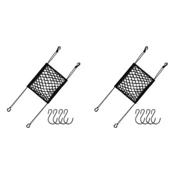Сумка для хранения мотоциклетного шлема, 4 крючка, эластичная сетчатая сумка для мотоцикла