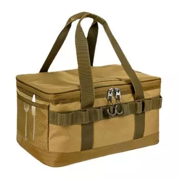 Сумка для хранения на открытом воздухе, водонепроницаемая сумка-органайзер для кемпинга и путешествий, большая вместительная сумка для хранения, термосумка для ланча, сумка для пикника United States