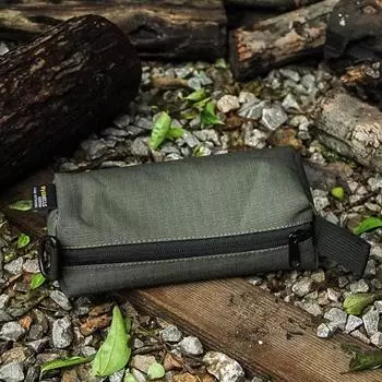 Сумка для хранения на открытом воздухе, водонепроницаемая прочная ткань Оксфорд, подвесная сумка для хранения аксессуаров для кемпинга S чёрный