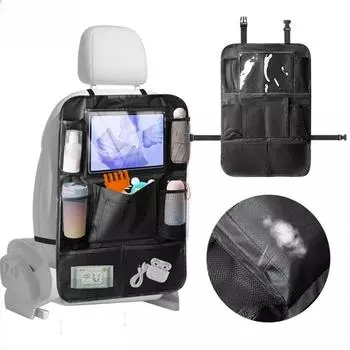 Сумка для хранения на спинке автомобильного сиденья, ткань Оксфорд, многофункциональная сумка для покупок на автомобильное сиденье, универсальная противоударная сумка для хранения