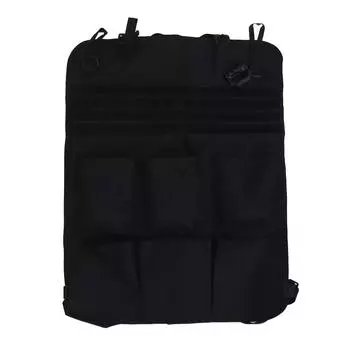 Сумка для хранения на спинку сиденья автомобиля Многофункциональная Нейлоновая Легкая Оптимизирующая пространство Хранение на спинке сиденья автомобиля чёрный