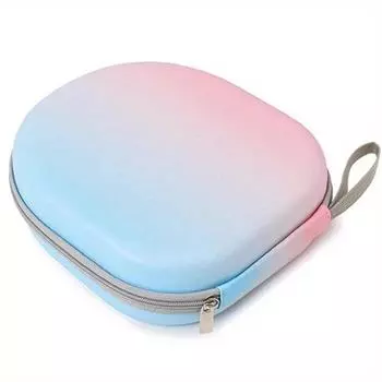 Сумка для хранения наушников Градиентный цветной чехол для гарнитуры EVA PU противоударный водонепроницаемый защитный чехол коробка для переноски
